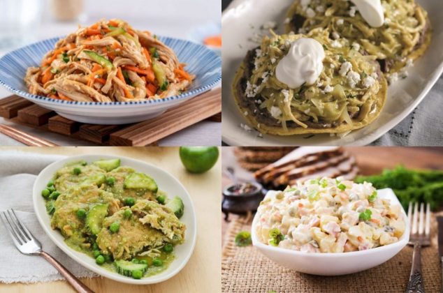 5 recetas con pollo deshebrado por menos de 120 pesos
