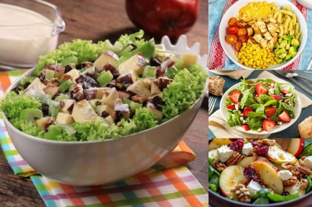 5 recetas de ensaladas sencillas para cena romántica por $50 pesos