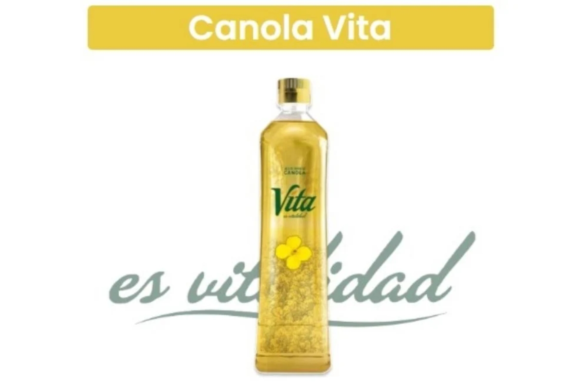 Características del aceite de canola Vita
