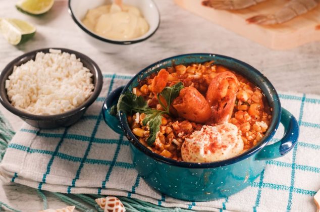 Esquites de camarón: un clásico con un toque del mar