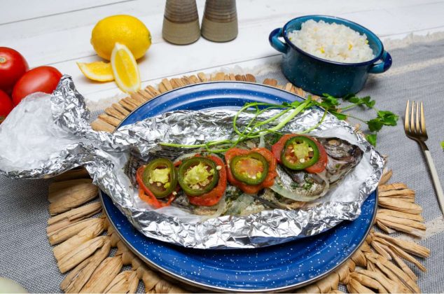 mojarra empapelada