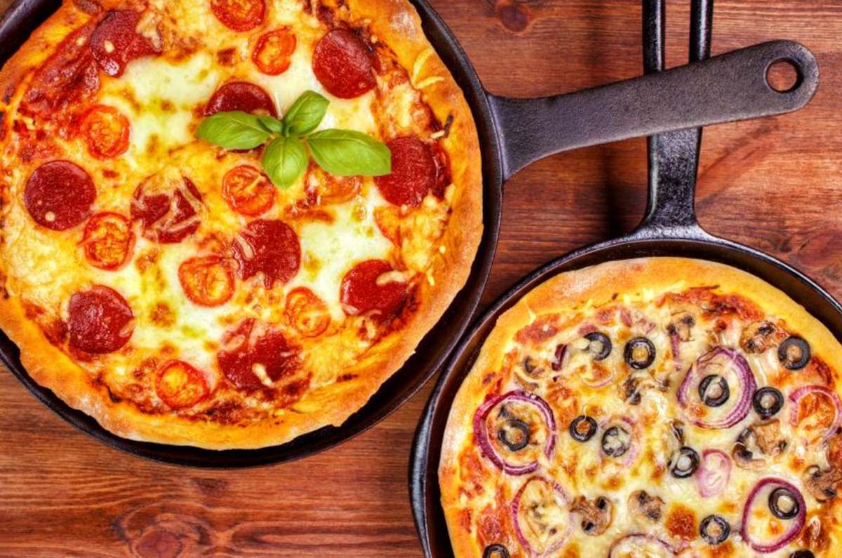 Pizza al sartén