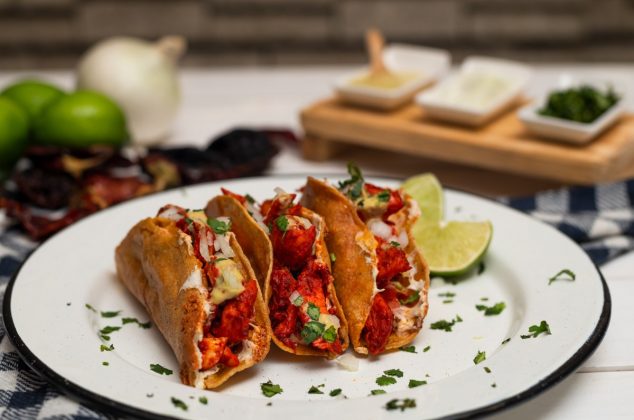 Receta de quesadillas de pollo al pastor