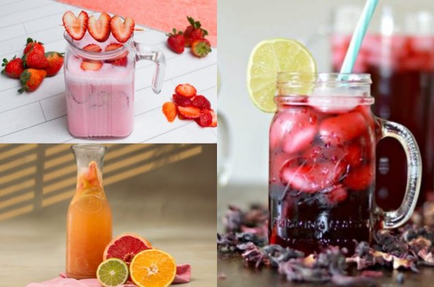 ¿Qué beber hoy? 5 recetas de aguas frescas para menú del día