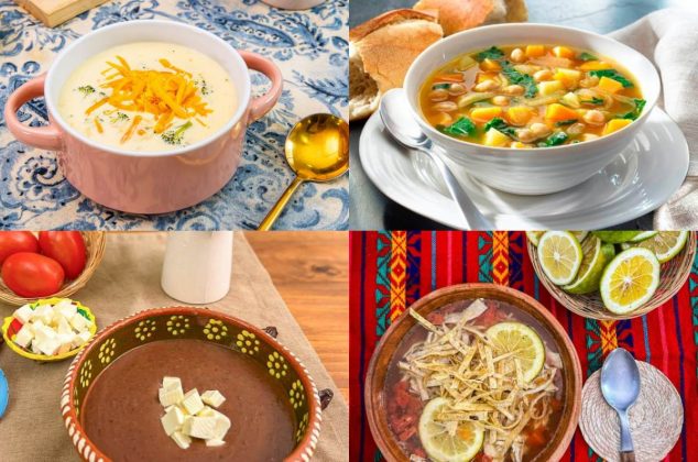 6 recetas de sopas por menos de $90 pesos y para 6 personas