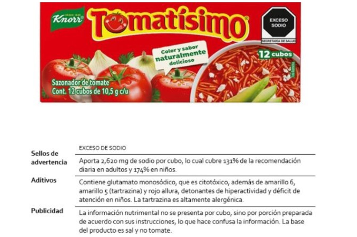 sazonador alerta poder del consumidor