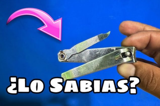 Esta es la función secreta del orificio que tienen los cortauñas
