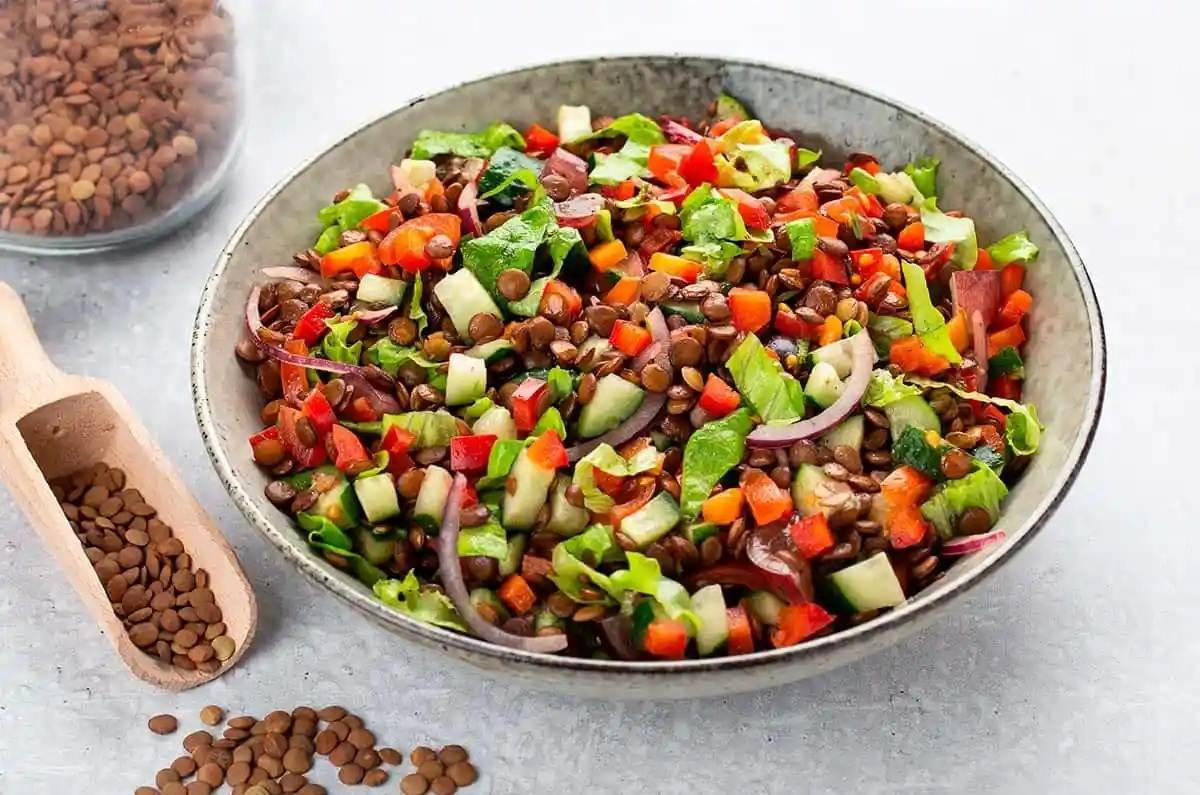 Ceviche de lentejas