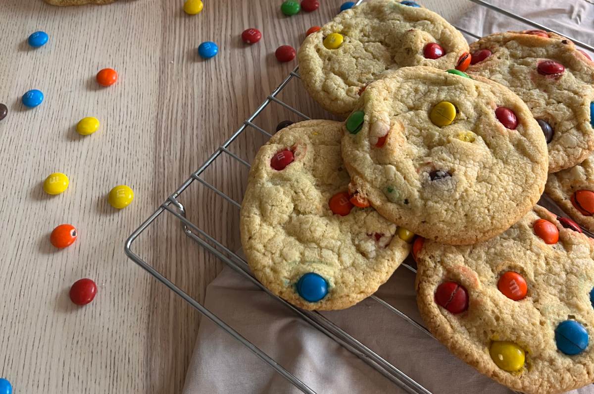 Galletas de M&M