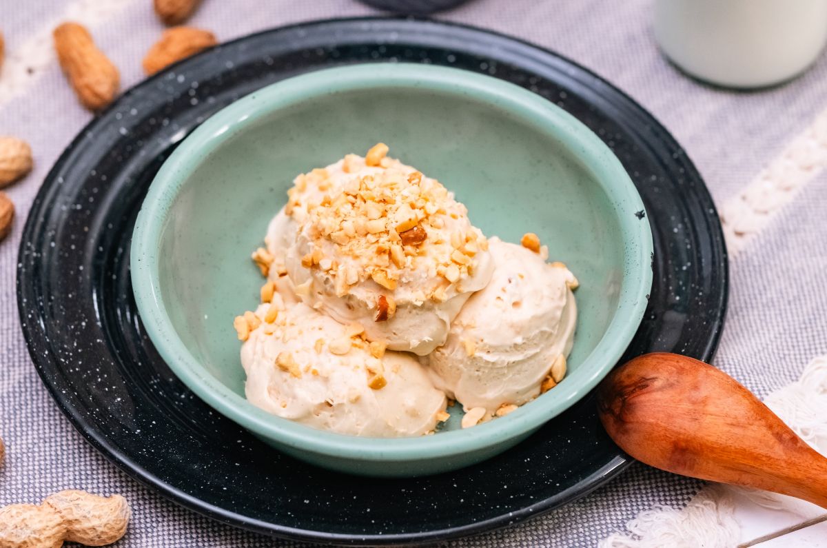 Receta de nieve de cacahuate ¡con 4 ingredientes! 