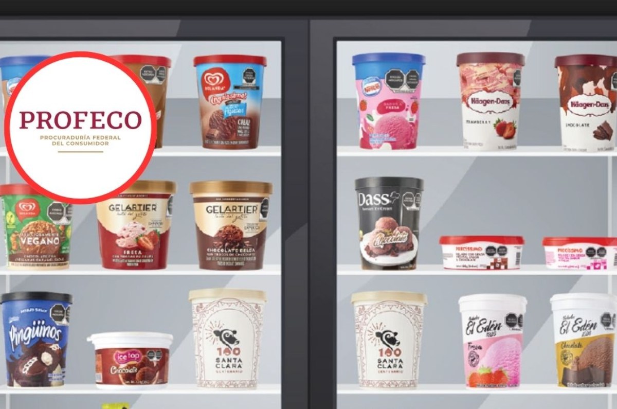helado más saludable según Profeco