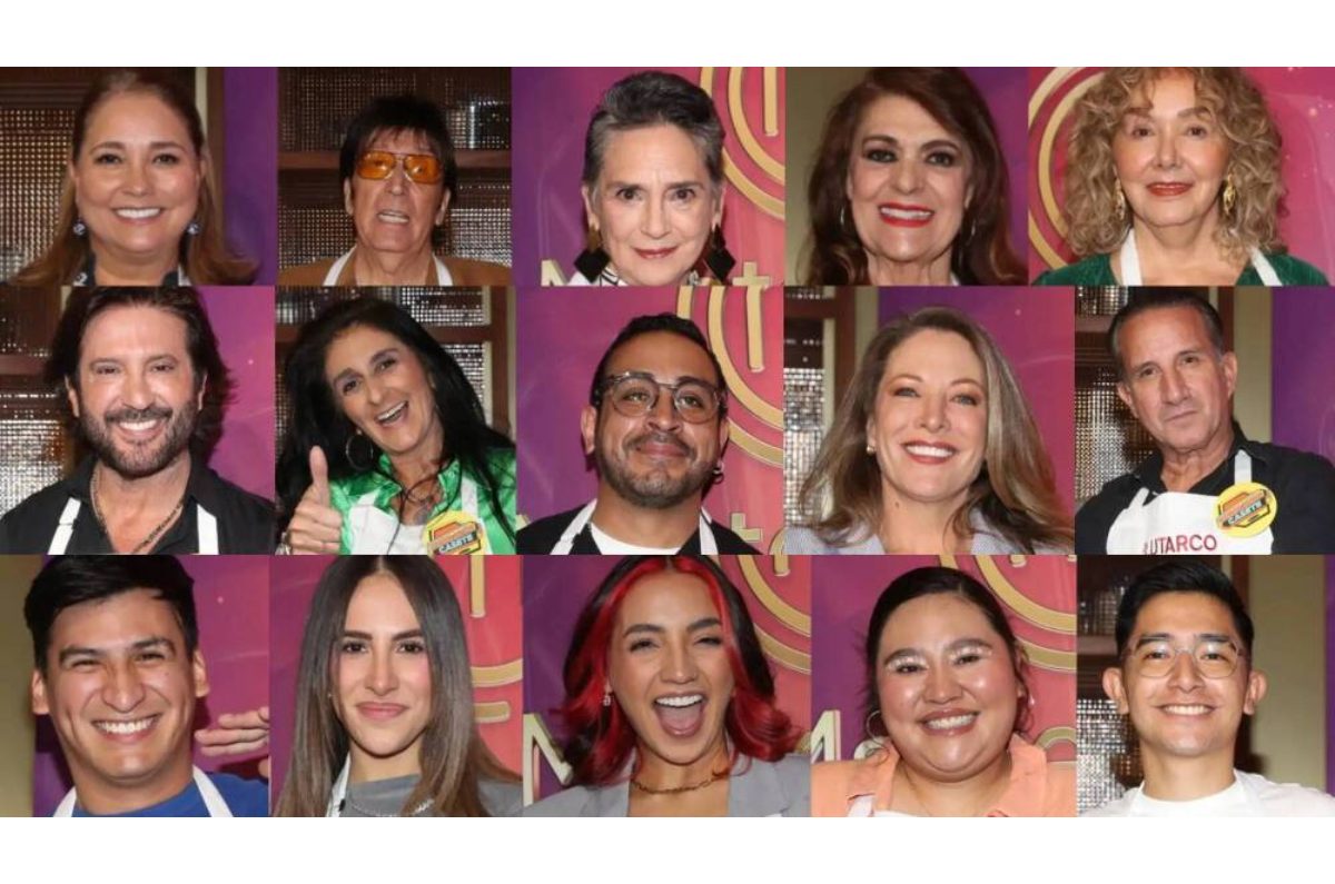 elenco de masterchef celebrity mexico generaciones 2025