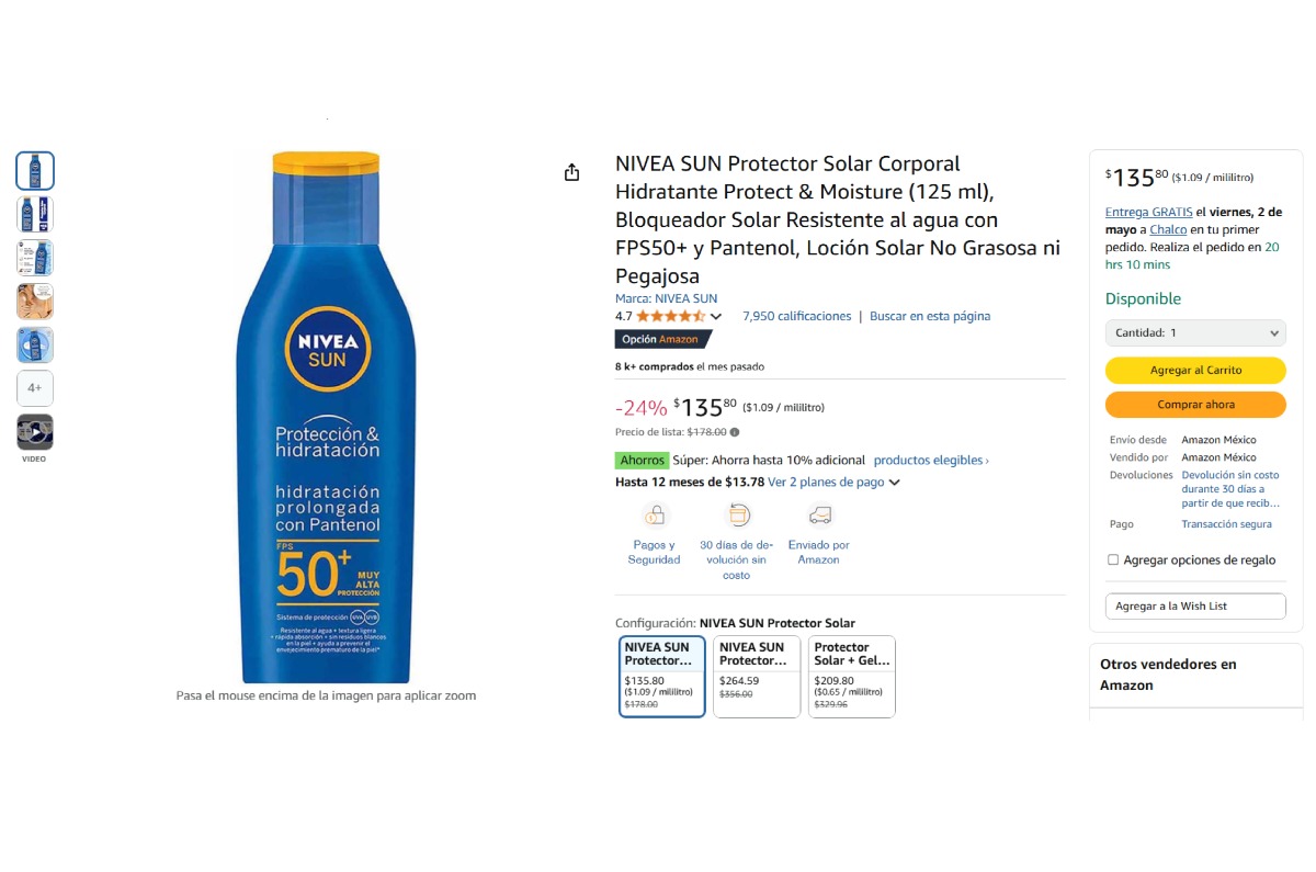 Nivea Sun Protect & Refresh Sport (FPS 50+)