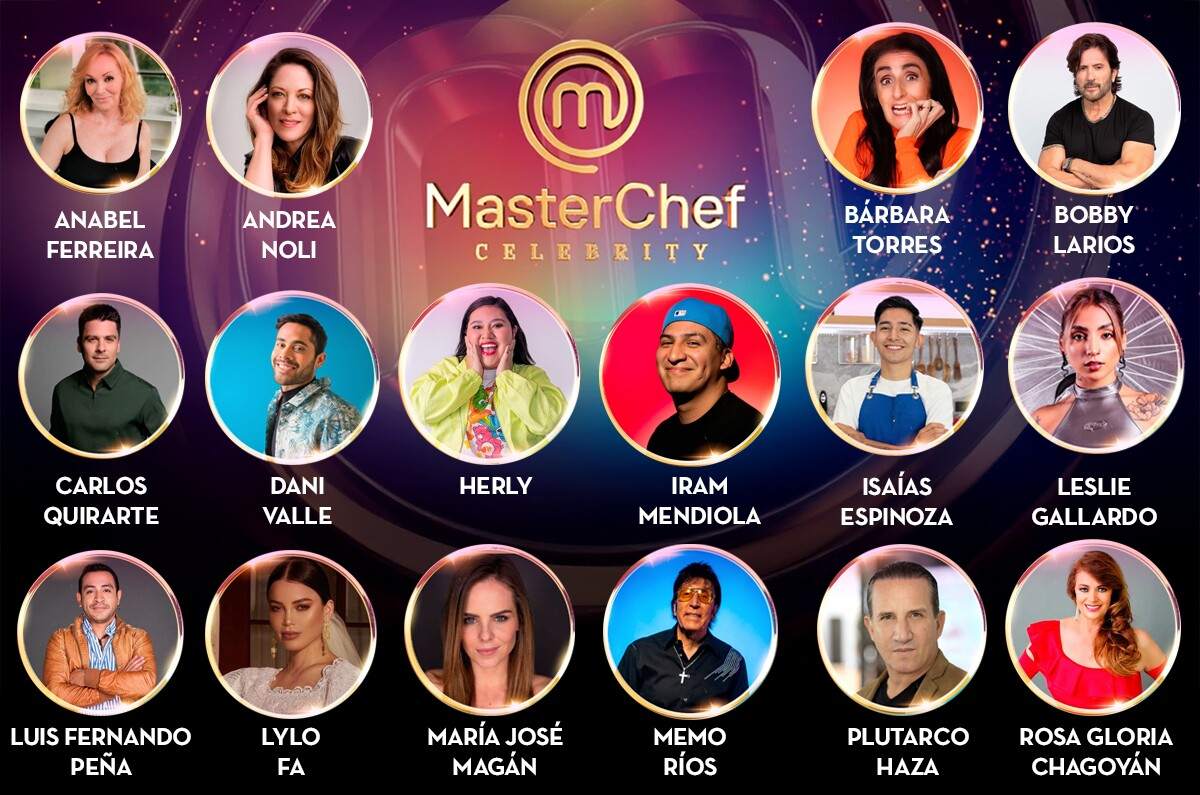 participantes y sus sueldos en masterchef celebrity mexico 2025