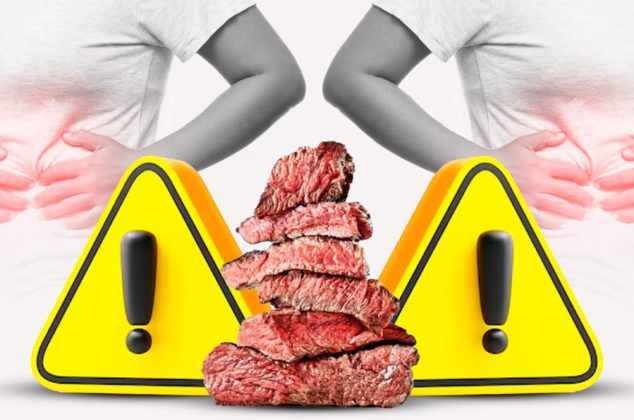 Las 3 enfermedades producidas por el consumo de carne de cerdo mal cocida