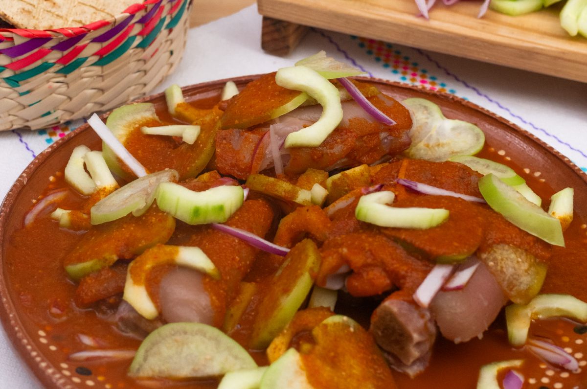 Receta de aguachile de patitas de puerco