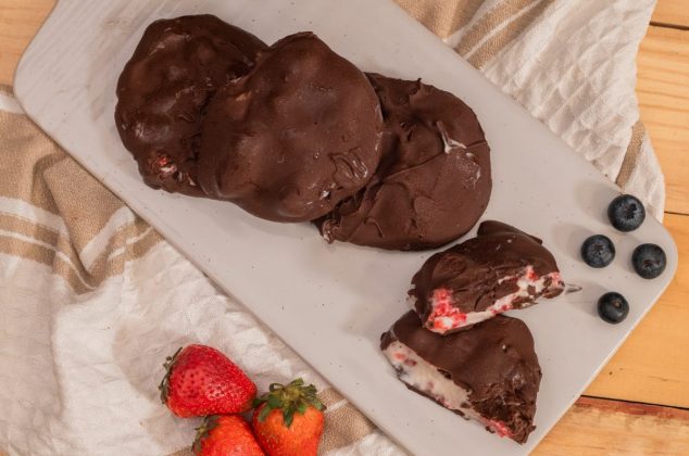 Receta de bombas de yogurt, fáciles y refrescantes