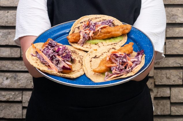 Tacos de pescado estilo baja ¡En 5 minutos!