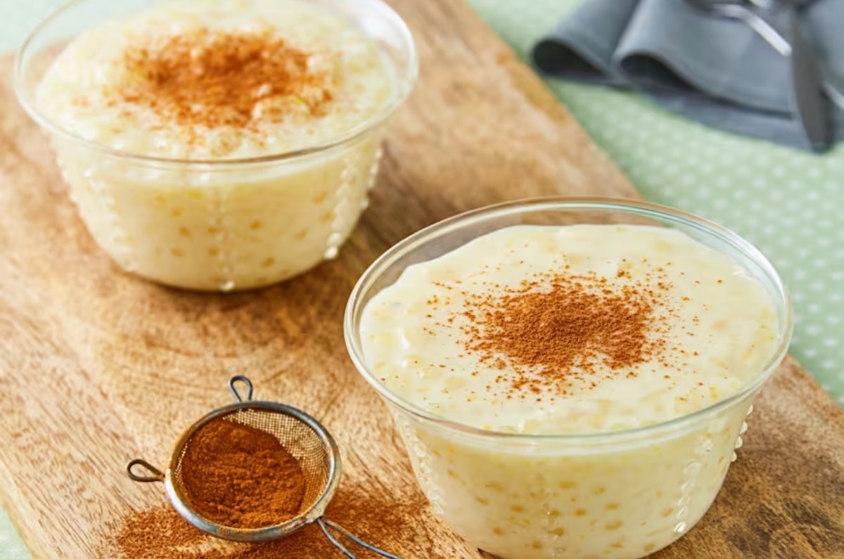 Tapioca con leche