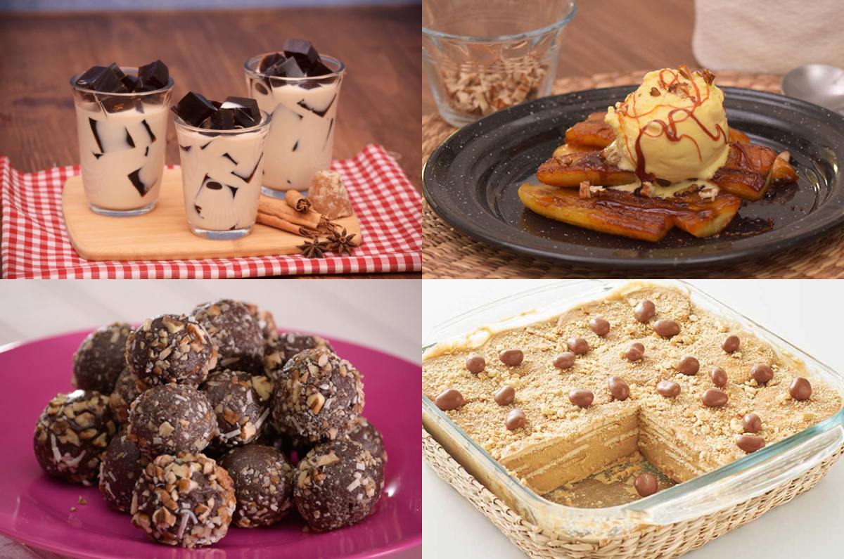 5 recetas de postres fáciles y cortas