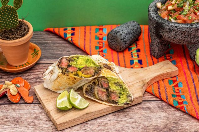 Receta de burritos de carne.