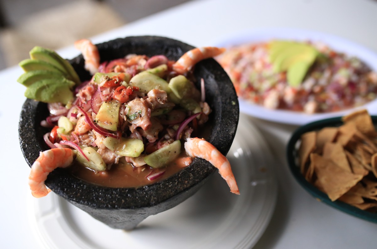 Camarones a la cora