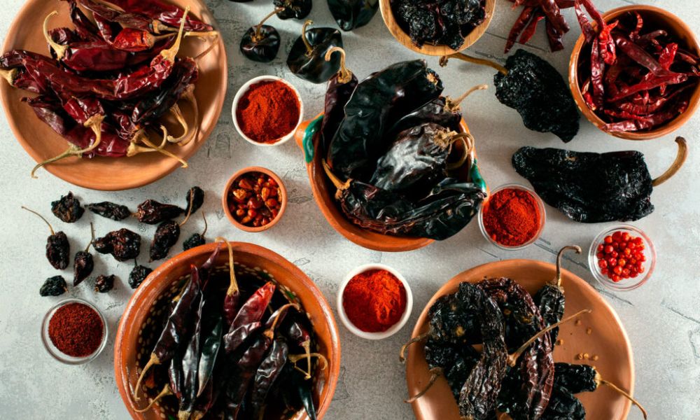 Chiles secos mexicanos