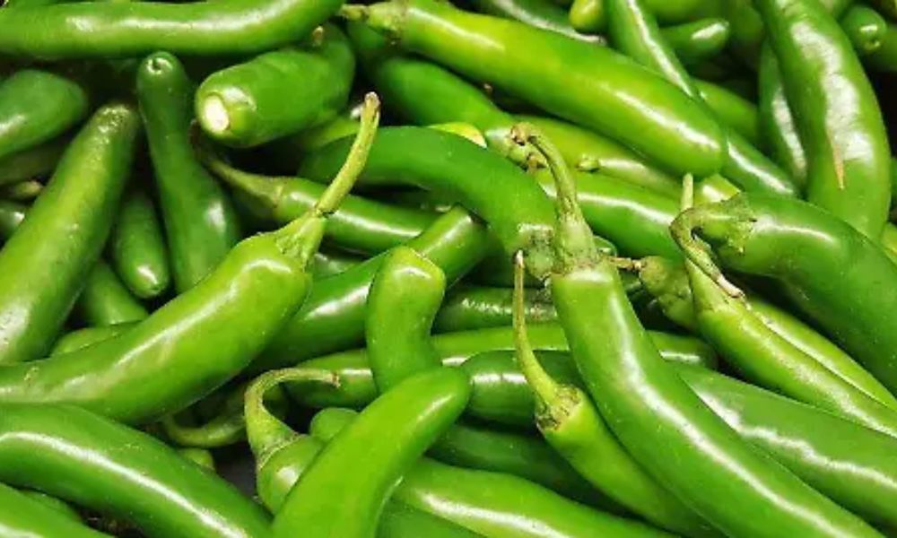 Chiles verdes mexicanos