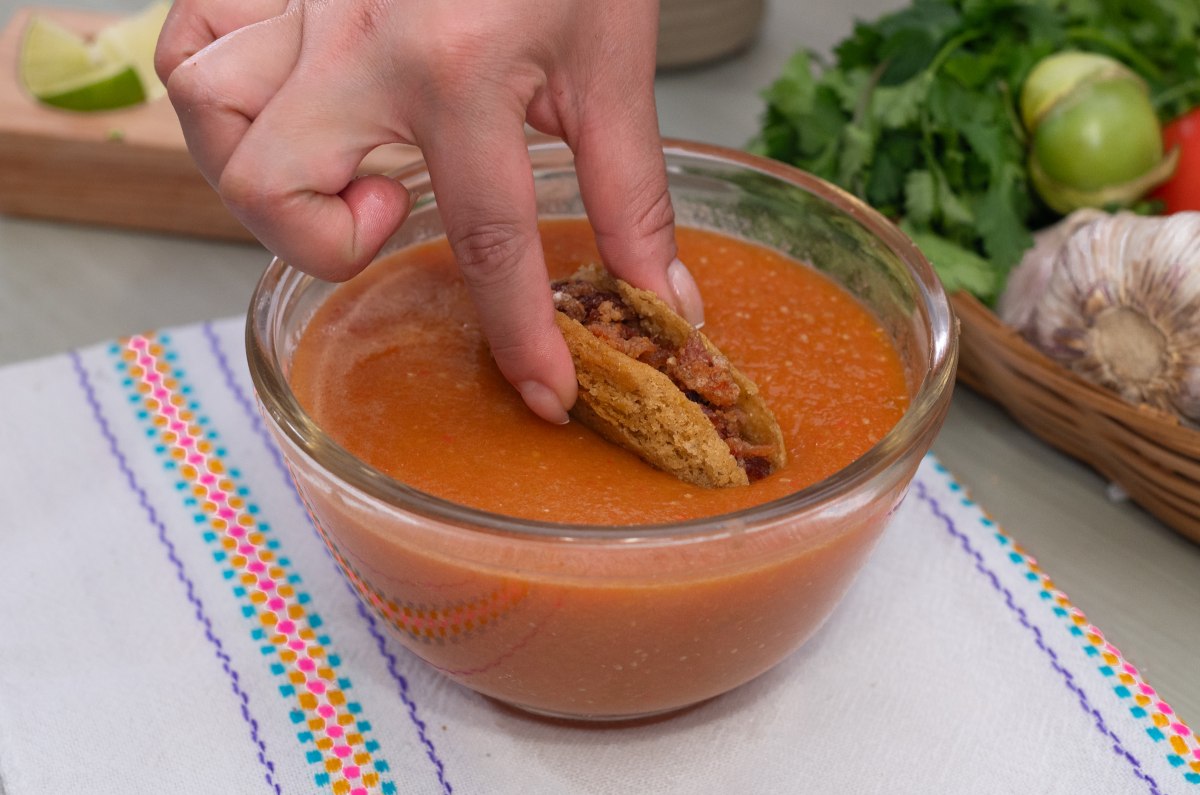 Gorditas de chicharrón ahogadas: receta fácil y riquísima