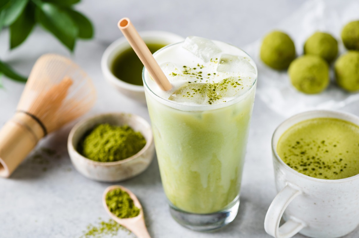 Latte de matcha
