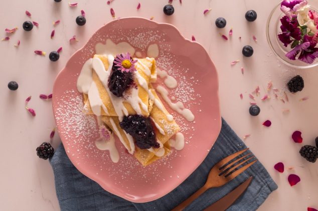 Receta de blintzes rellenos de queso e ingrediente secreto