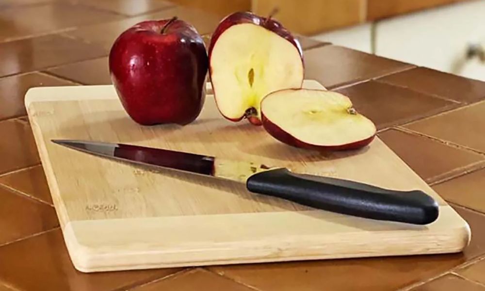 Tabla de madera para picar