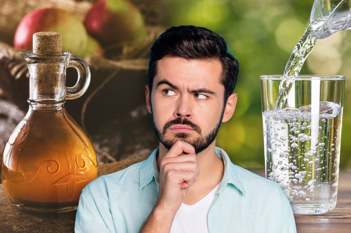 tomar vinagre de manzana con agua tibia