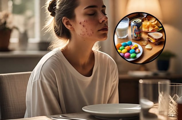 Los alimentos que probablemente consumes y que pueden provocar acné