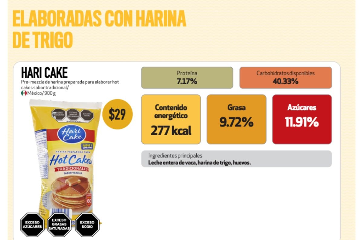 harina para hot cakes de tiendas 3B