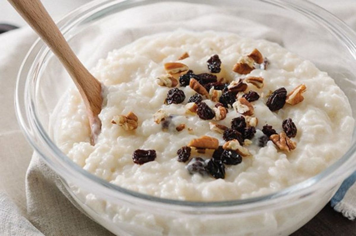 Arroz con leche casero