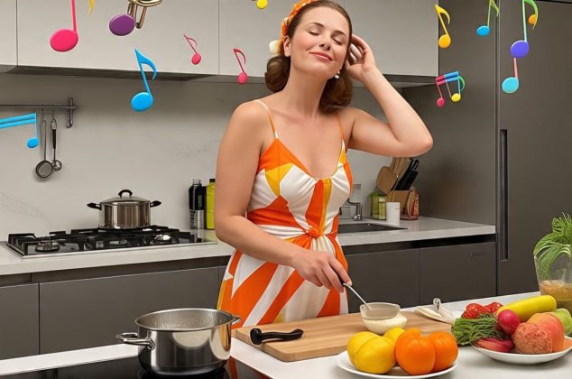Estos son los grandes beneficios de escuchar música mientras cocinas: ¡Es bueno para tu salud y tus platillos!