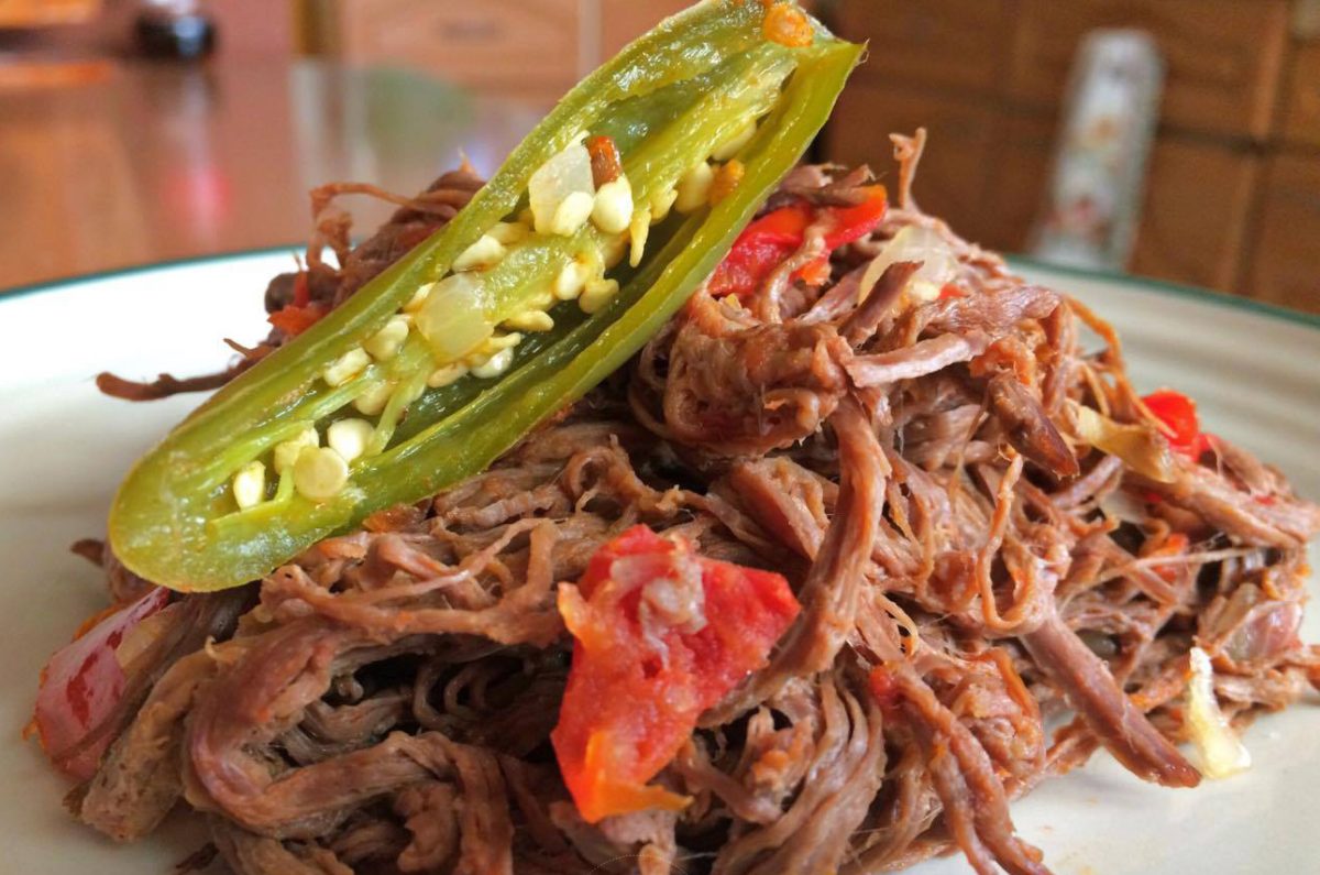 Carne de res a la mexicana