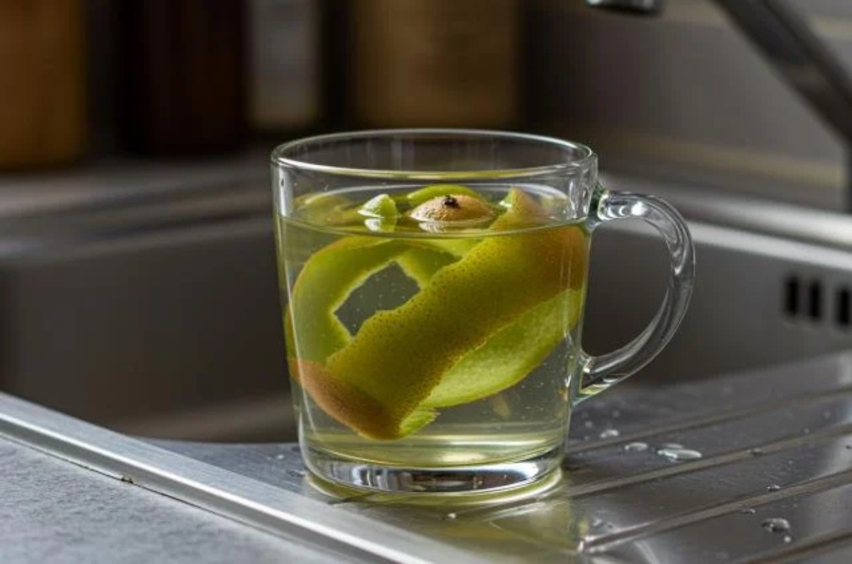 Poner cáscara de kiwi en un vaso de agua: por qué se recomienda y para qué sirve