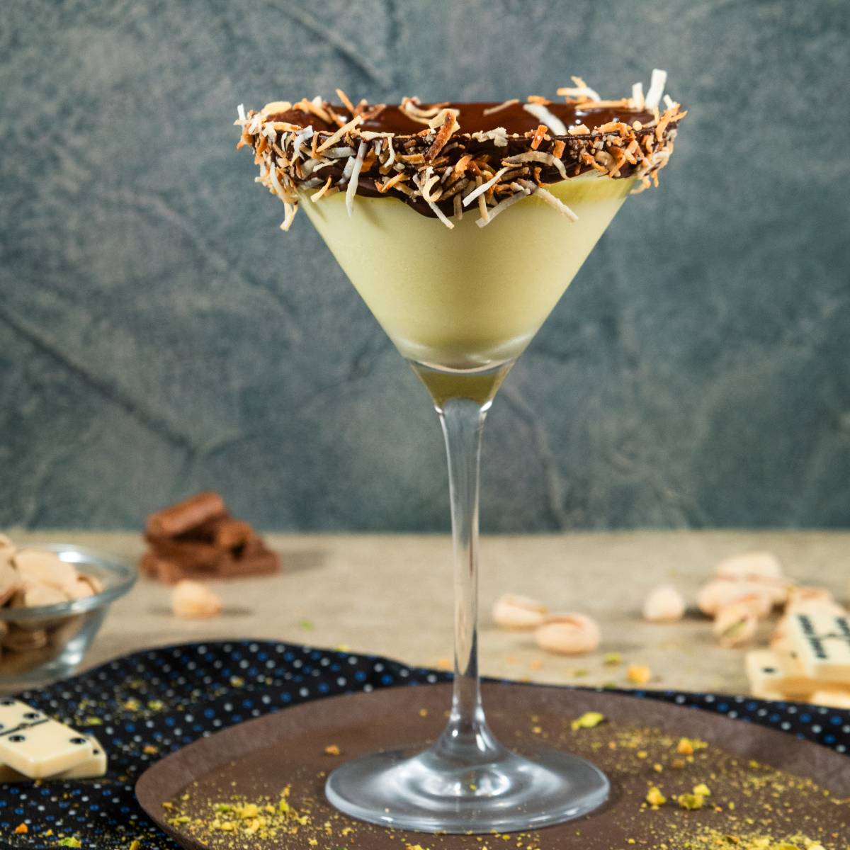 Cocktail Pistache Dubai, una sofisticada bebida para tu papá 0