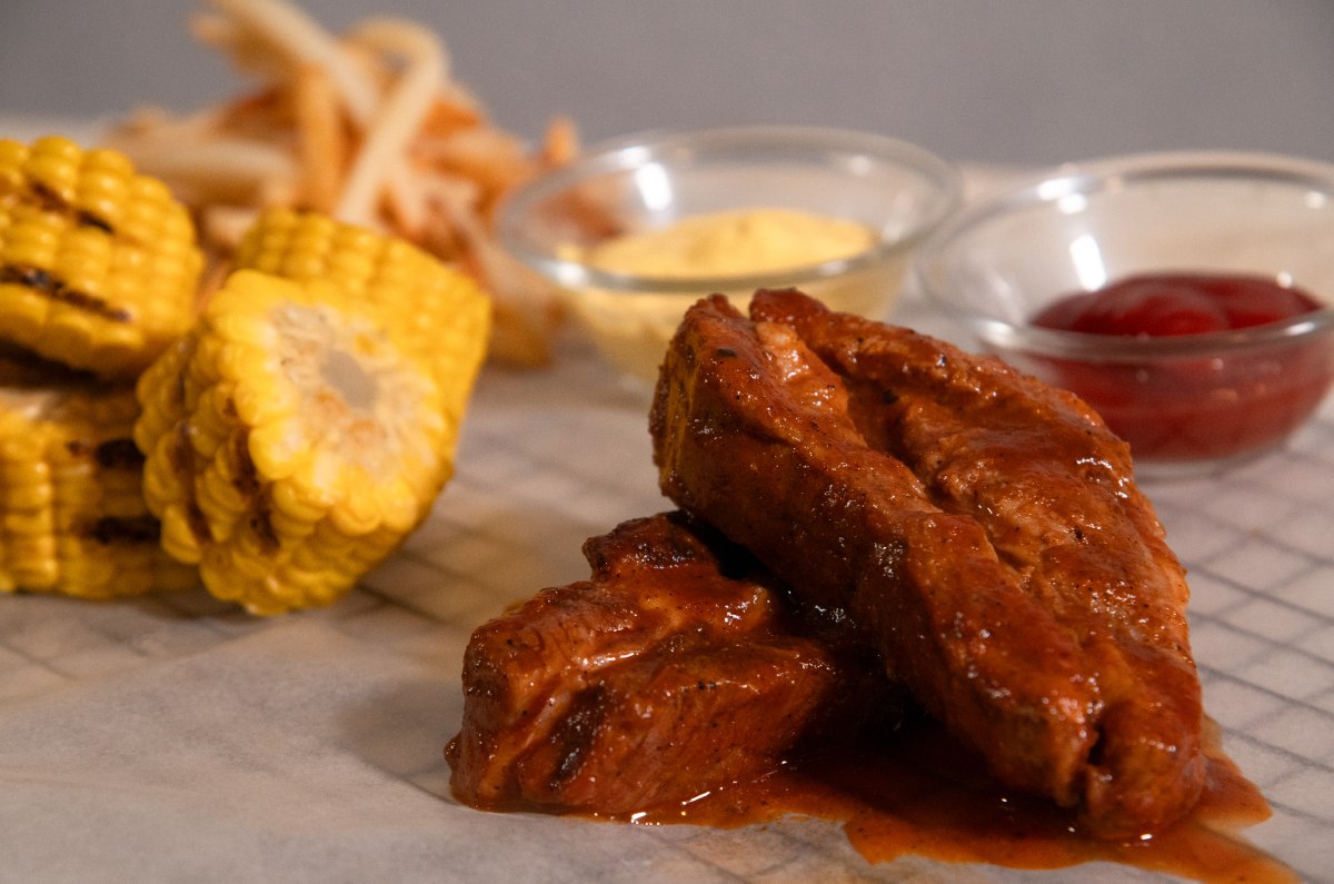 Costillas a la BBQ