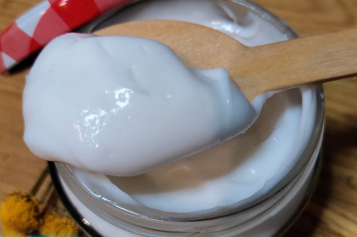 crema facial casera de arroz