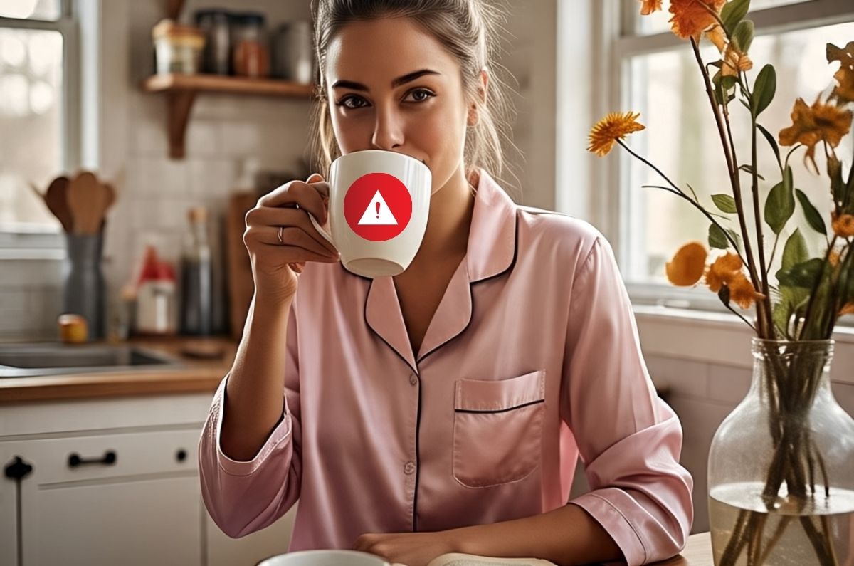Desayunar café