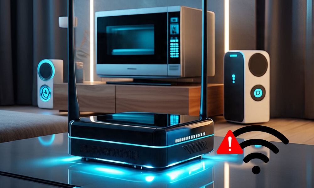 Electrodomésticos que afectan wifi