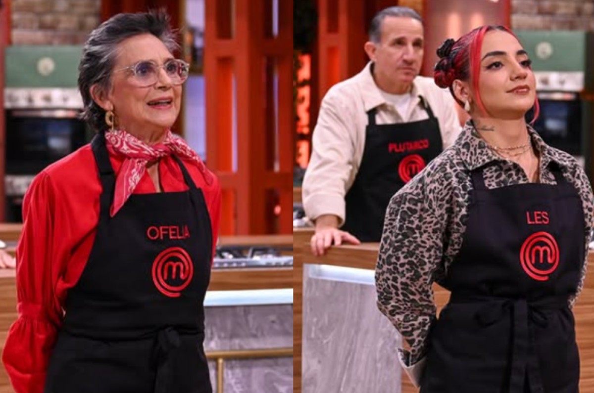 ofelia medina y leslie gallardo en masterchef celebrity mexico 2025
