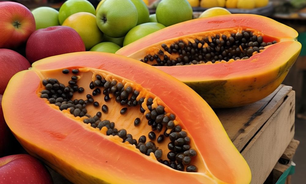 Fruta partida
