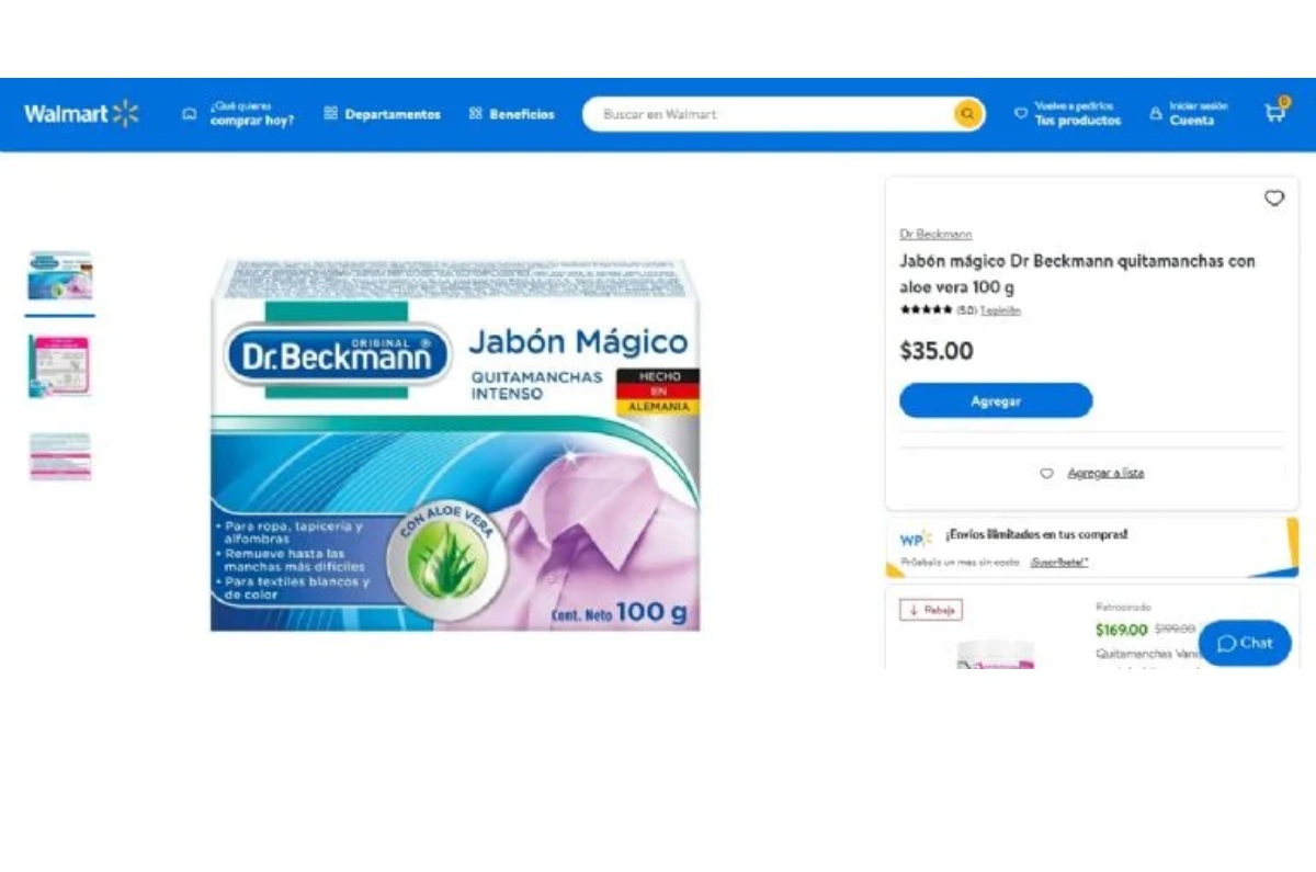 Dr. Beckmann Jabón Mágico