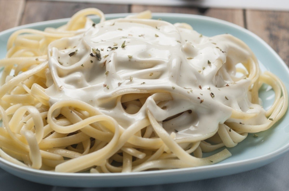 Pasta con salsa Alfredo