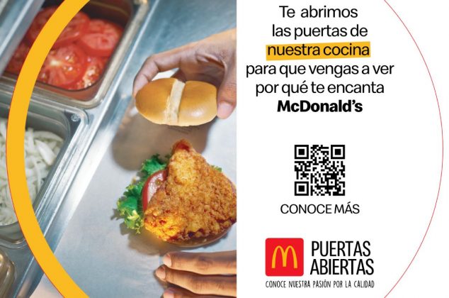 McDonald’s muestra el compromiso que hay detrás de cada ingrediente con “Puertas Abiertas”