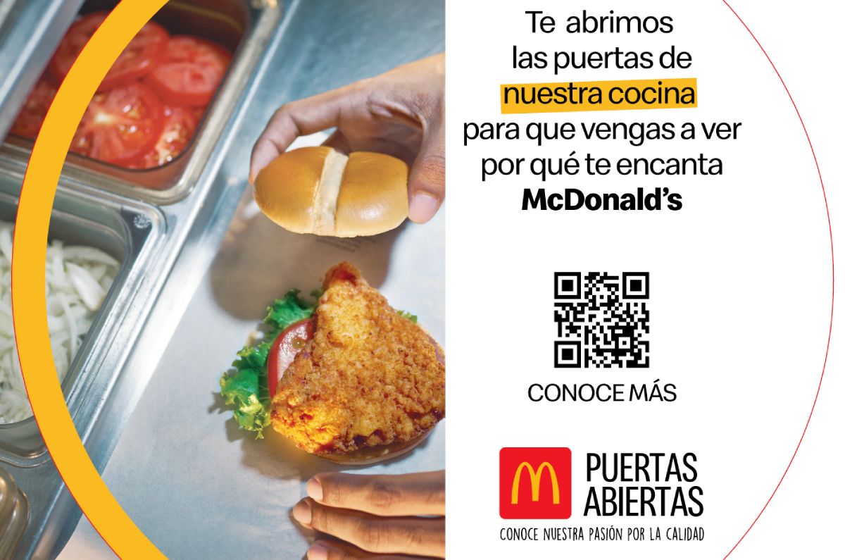 McDonald’s muestra el compromiso que hay detrás de cada ingrediente con “Puertas Abiertas”